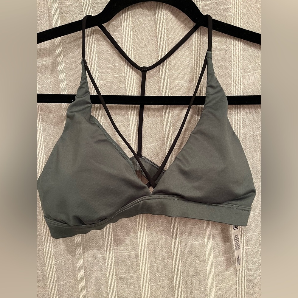Triangle Strappy Sports Bra